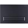 Oltens Torne placca di comando per WC nero opaco/cromo/nero opaco 57101300