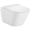 Roca Gap vaso wc sospeso senza brida bianco A34647L000