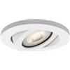 Light Prestige Lagos lampada da incasso 1x50 W bianco LP-440/1RSWHMOVABLE