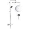 Grohe Vitalio Joy set doccia a parete con termostato con soffione cromo 26400001