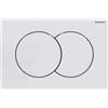 Geberit Delta01 placca di comando per WC bianco 115.107.11.1