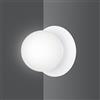 Emibig Minerva lampada da parete 1x10 W bianco 613/K1