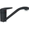 Franke Princess II rubinetto da cucina verticale nero 115.0470.661