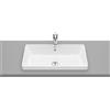 Roca Gap Square lavabo 60x37 cm rettangolare da incasso bianco A3270Y8S00