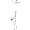 Ferro Algeo set doccia da incasso con soffione cromo BAG7P-SET1-S