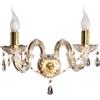 Candellux Maria Teresa lampada da parete 2x40 W oro 22-94592