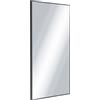 Excellent Kuadro specchio 100x50 cm rettangolare nero DOEX.KU100.050.BL