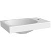 Geberit Acanto lavabo 40x25 cm rettangolare a parete-da mobile bianco 500.635.01.2