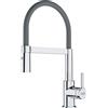Franke Lina rubinetto da cucina verticale cromo-grafite/grigio 115.0626.087