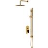 Cersanit Inverto set doccia da incasso oro S952-007