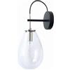 Light Prestige Fondi lampada da parete 1x40 W nero-trasparente LP-1214/1W