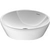 Duravit D-Neo lavabo 40x40 cm rotonda da appoggio bianco 2371400070