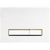 Oltens Torne placca di comando per WC bianco/oro opaco/bianco 57105000