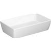 Cersanit City lavabo 60.5x36 cm rettangolare da appoggio bianco K35-047