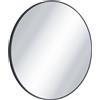 Excellent Virro specchio 80x80 cm rotonda nero DOEX.VI080.BL