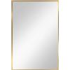 Baltica Design Tiny Border Straight specchio 60x90 cm rettangolare oro 5904107904863