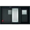 Franke Kanon lavello in granito 76x46 cm grigio/grafite/inox 125.0529.871