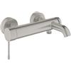 Grohe Essence rubinetto per vasca e doccia a parete SuperSteel 33624DC1