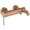 Grohe Essence rubinetto per vasca e doccia a parete Brushed Warm Sunset 33624DL1