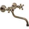 Kuchinox Stilo rubinetto da cucina a parete ottone BKI580D