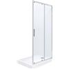 Roca Town-N porta doccia 110 cm scorrevole cromo lucida/vetro trasparente AMP2811012M