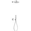 Tres Max-Tres set doccia da incasso con soffione cromo 062.980.01