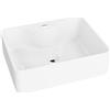 LaVita Castor lavabo 47.5x37 cm rettangolare da appoggio bianco 5900378325994
