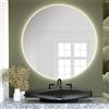 Baltica Design Bright specchio 60x60 cm rotonda con illuminazione 5904107912561