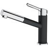 Franke Orbit rubinetto da cucina verticale cromo-nero 115.0623.057