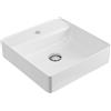 Excellent Rima 2.0 lavabo 40x40 cm quadrata da appoggio bianco CEEX.4901.400.WH