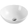LaVita Round lavabo 40x40 cm rotonda da appoggio bianco 5900378310228