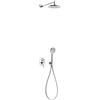 Tres Alplus set doccia da incasso con soffione cromo 203.180.02