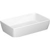 Cersanit City lavabo 60.5x36 cm rettangolare da appoggio bianco K35-047-ECO