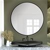 Baltica Design Tiny Border Round specchio 50x50 cm rotonda nero 5904107904337