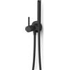 Tres Max-Tres rubinetto per bidet con set doccia da incasso nero 134122NM