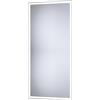 Dubiel Vitrum Solid specchio 50x100 cm rettangolare con illuminazione nero 5905241006925