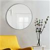 Baltica Design Tiny Border Round specchio 50x50 cm rotonda argento 5904107904344