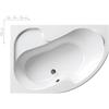 Ravak Rosa I vasca da bagno angolare 140x105 cm sinistra bianco CI01000000