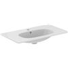 Ideal Standard Tesi lavabo 82.5x45 cm rettangolare a parete-da mobile-con piano bianco T350901