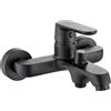 Kuchinox Dima rubinetto per vasca e doccia a parete nero BQD710D