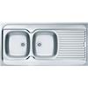 Alveus Classic lavello in acciaio 120x60 cm 1008990