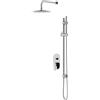 Cersanit Inverto set doccia da incasso cromo S952-005