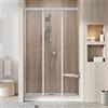 Ravak Supernova porta doccia 90 cm scorrevole satinato opaca/vetro trasparente 00V70UR2Z1