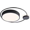 Rabalux Saphira lampada da soffitto 1x48 W bianco-nero 3530