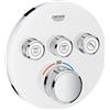 Grohe Grohtherm SmartControl rubinetto per vasca e doccia da incasso con termostato bianco 29904LS0