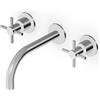 Zucchetti Helm rubinetto per lavabo da incasso acciaio ZHM760.XG2