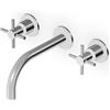 Zucchetti Helm rubinetto per lavabo da incasso acciaio ZHM760.XG3