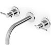 Zucchetti Helm rubinetto per lavabo da incasso acciaio ZHL760.XG2