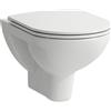Laufen Pro B vaso wc con copriwater a discesa lenta sospeso senza brida bianco lucida H8669510000001