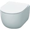 Kerasan Flo vaso wc sospeso senza brida bianco 311101